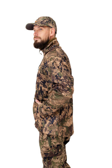 Куртка флисовая King Hunter JACKET Camo Green