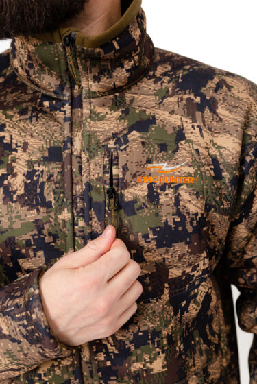 Куртка флисовая King Hunter JACKET Camo Green