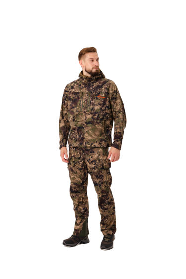 Непродуваемый костюм King Hunter Wind Camo Green