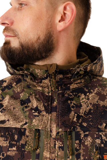 Непродуваемый костюм King Hunter Wind Camo Green