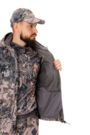 Непродуваемый костюм King Hunter Wind Camo Gray